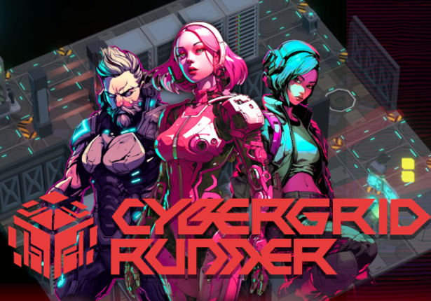 Cybergrid Runner Game Cover