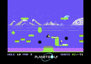 Planet Golf (C64) Image