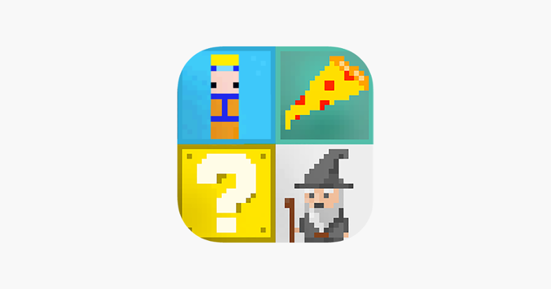 Logo Quiz - Pixel Cartoon (Guess the Icon Brand) Game Cover