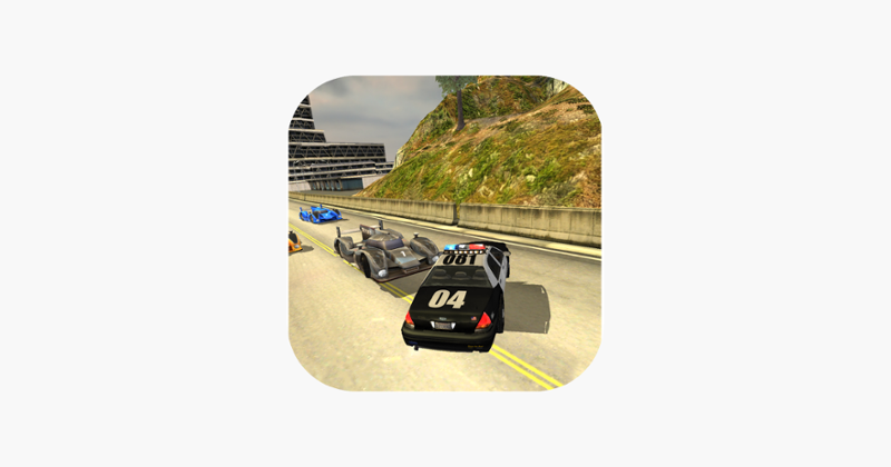 Police Car Chase:Off Road Hill Racing Game Cover