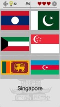 Asian Countries &amp; Middle East - Flags and Capitals Image
