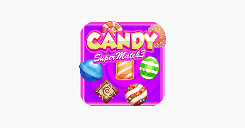 Candy Super Match 3 - A fun &amp; addictive puzzle matching game Game Cover