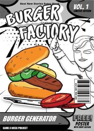 Burger Factory Game Cover