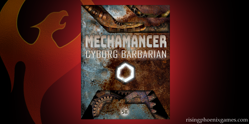 Mechamancer - Cyborg Barbarian Game Cover