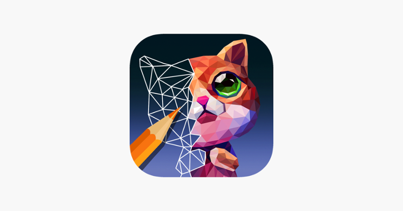 PolyGO - LowPoly Coloring Book Game Cover