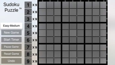 Sudoku Puzzle TV Image