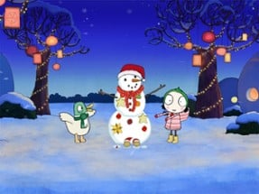 Sarah &amp; Duck: Build a Snowman Image