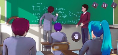 Anime High School Boy Life Sim Image