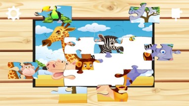 Kid Jigsaw Puzzles Games for kids 7 to 2 years old Image