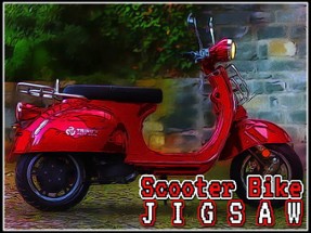 Scooter Bike Jigsaw Image