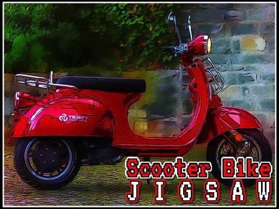 Scooter Bike Jigsaw Game Cover