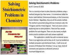 Solving Stoichiometric Problems in Chemistry Image
