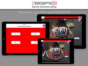 ERCEPTIO - Cross train your brain! Test your perception and security observation skills with real video and audio clips from everyday life. Image