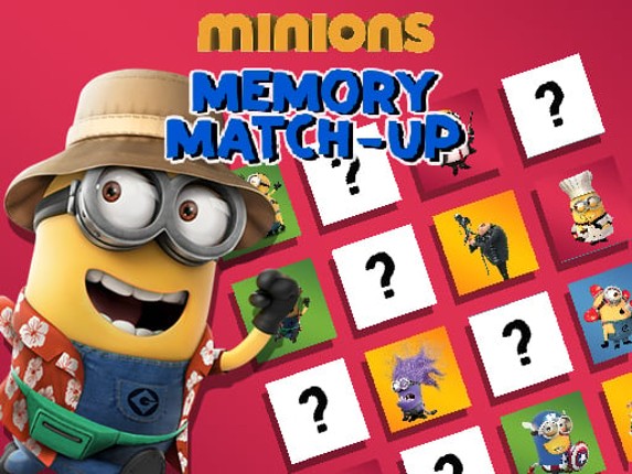 Minions Memory Match Up Game Cover