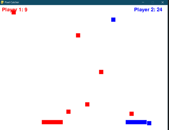 2 Player Pixel Catcher Game Cover