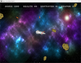 Asteroid -  - Accessible Game - One Button Simple Control System Image