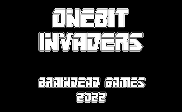 OneBit Invaders (Playdate) Game Cover