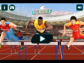 Hurdles 3D Image