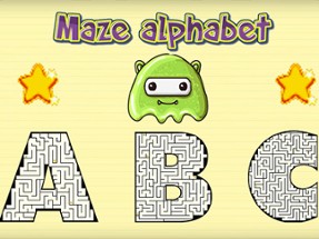 Maze Alphabet Image