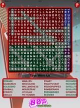 Epic 80s Word Search - giant eighties wordsearch Image
