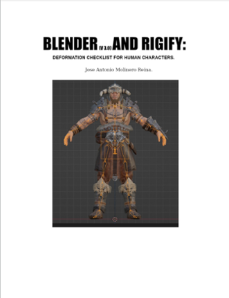 Blender and Rigify: Deformation checklist for human characters Game Cover