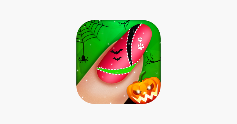 Halloween Monster Nail Salon for Girls and Kids Game Cover