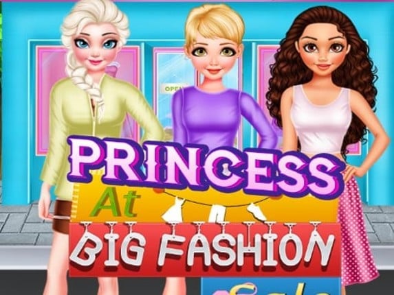 PRINCESS BIG FASHION SALE Game Cover