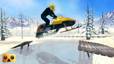 Snowmobile Simulator : VR Game for Google Cardboard Image