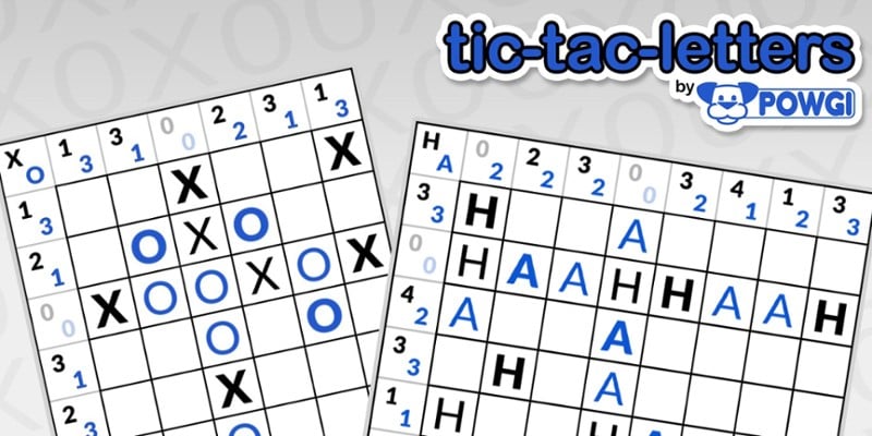 Tic-Tac-Letters by POWGI Game Cover
