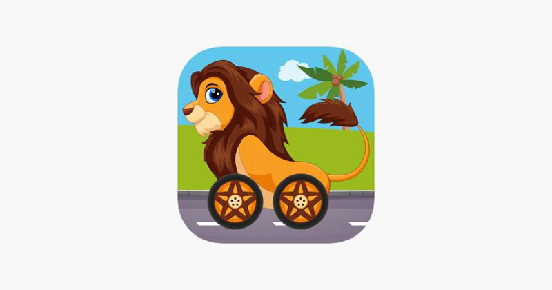 Animal Car Racing - Hill Climb Game Cover