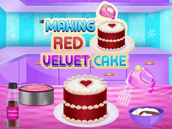 Making Red Velvet Cake Game Cover