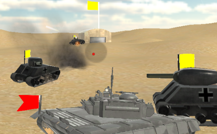 Tanks Battlefield: Desert Game Cover