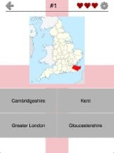 Counties of England Quiz Image