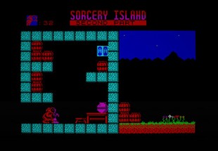 SORCERY ISLAND - ZX Spectrum 48k Image