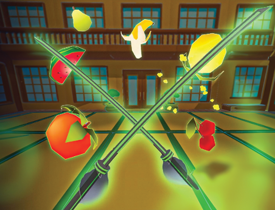 VR Fruit Ninja Game Cover