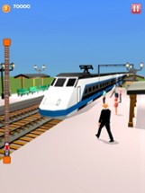 Passenger Train Rail Driver Image