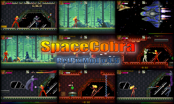 Space Adventure Cobra RetPixMod Game Cover