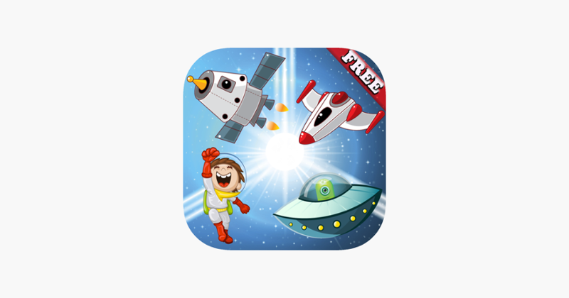 Space Puzzles for Toddlers : Discover the galaxy , the space and UFO ! FREE app Game Cover