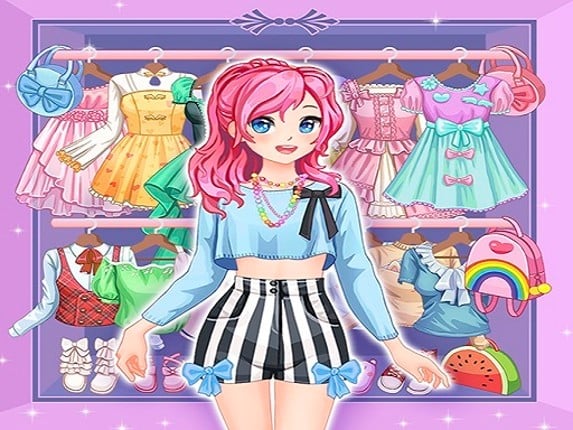 Anime Kawaii : Cute Dress Up Game Game Cover