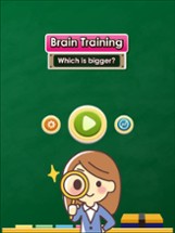 Brain Training:Which is Bigger Image