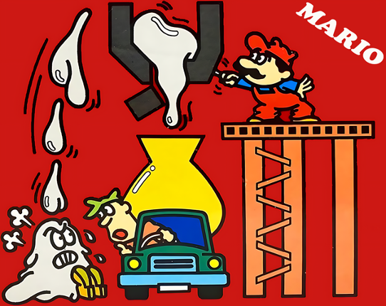 Mario's Cement Factory Game Cover