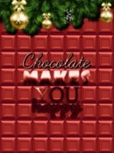 Chocolate makes you happy: New Year Image