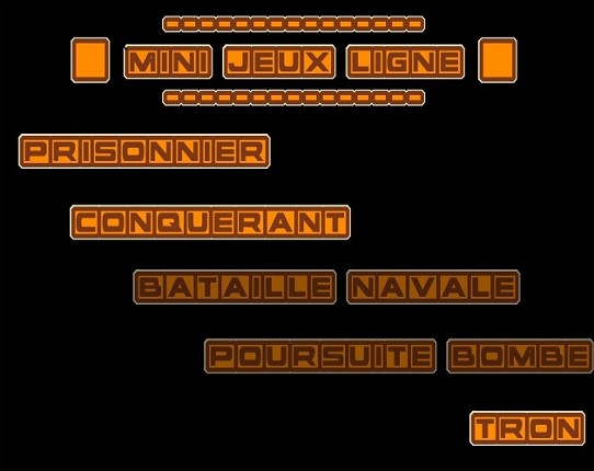 Prisonnier , Conquerant ,Tron (mini jeux ligne) Game Cover