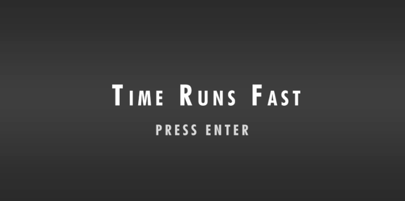 Time Runs Fast Game Cover