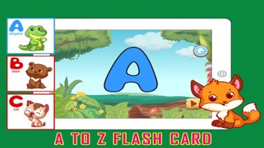 ABC Animals Shadow Puzzle - Vocabulary Quiz Games Image