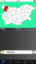 Bulgaria Province Maps and Capitals Image