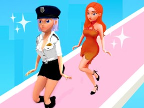 Catwalk Fashion Beauty Runner- Makeover Outfit Run Image