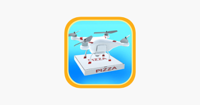 Drone Pizza Delivery 3D Image