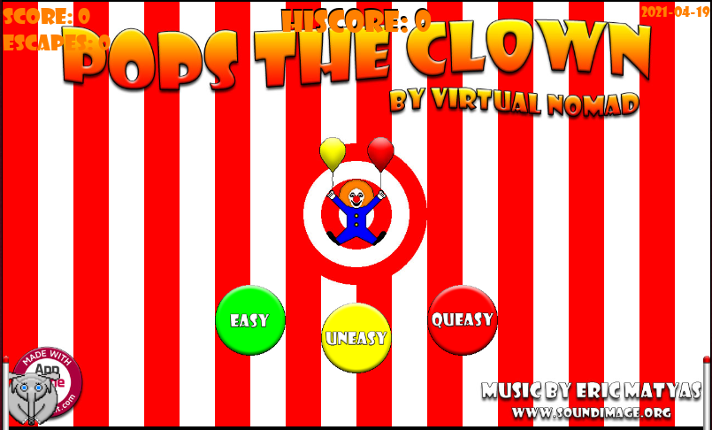 Pops the Clown Game Cover
