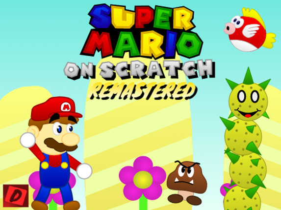 Super Mario on Scratch Remastered - HTML Port Game Cover